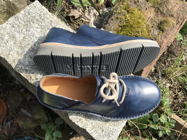 Halbschuhe Boots Jeansblau