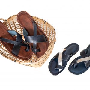 Zehentrenner Sandale Lari- handgefertigt aus Leder